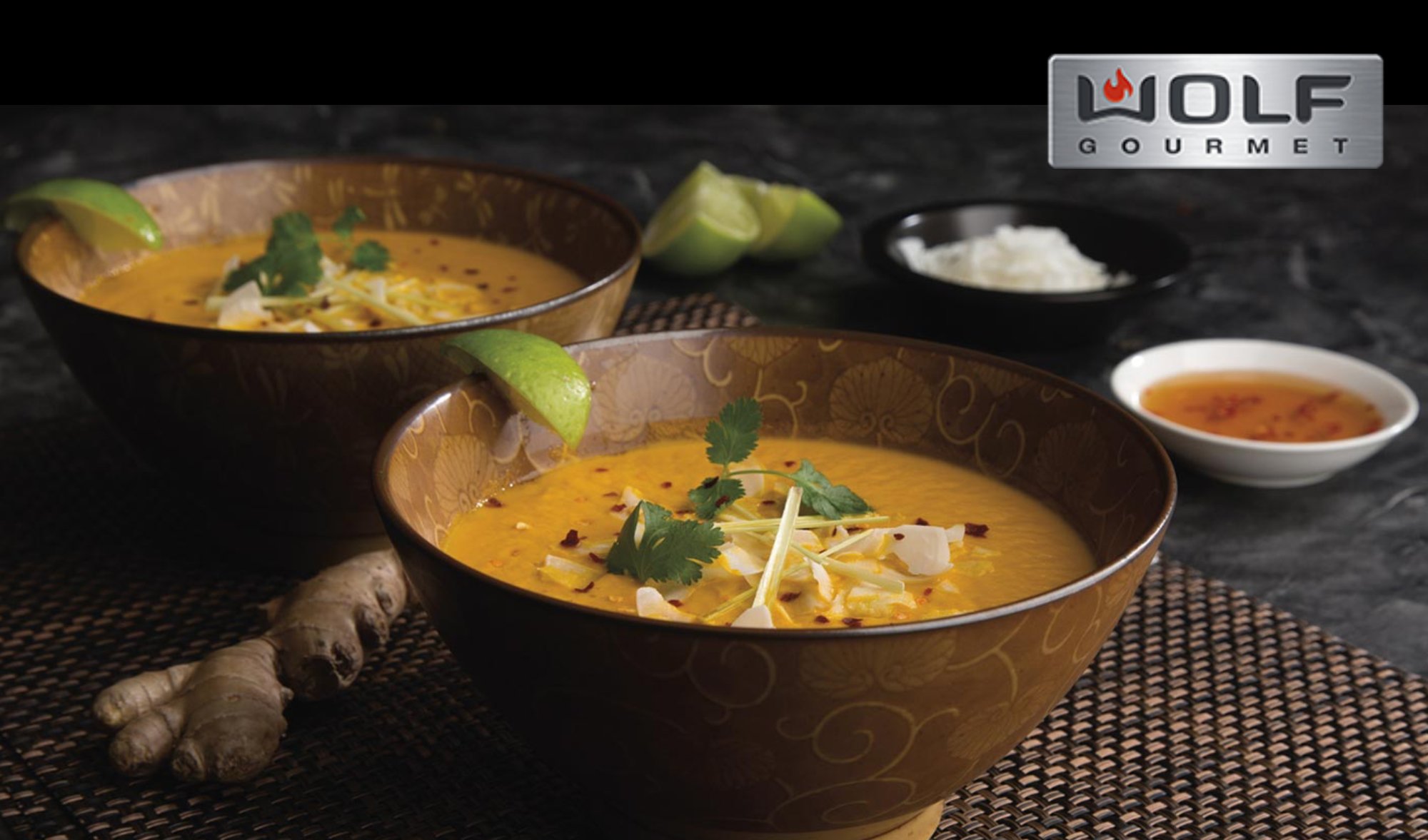 Wolf Gourmet soup recipe food photography, Reveal Photo